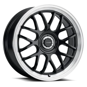 Vision Wheel Street Designs – 478 ALPINE – Black – 16″x8″ 38mm – Summer Wheels – 478-6814GBBRL38